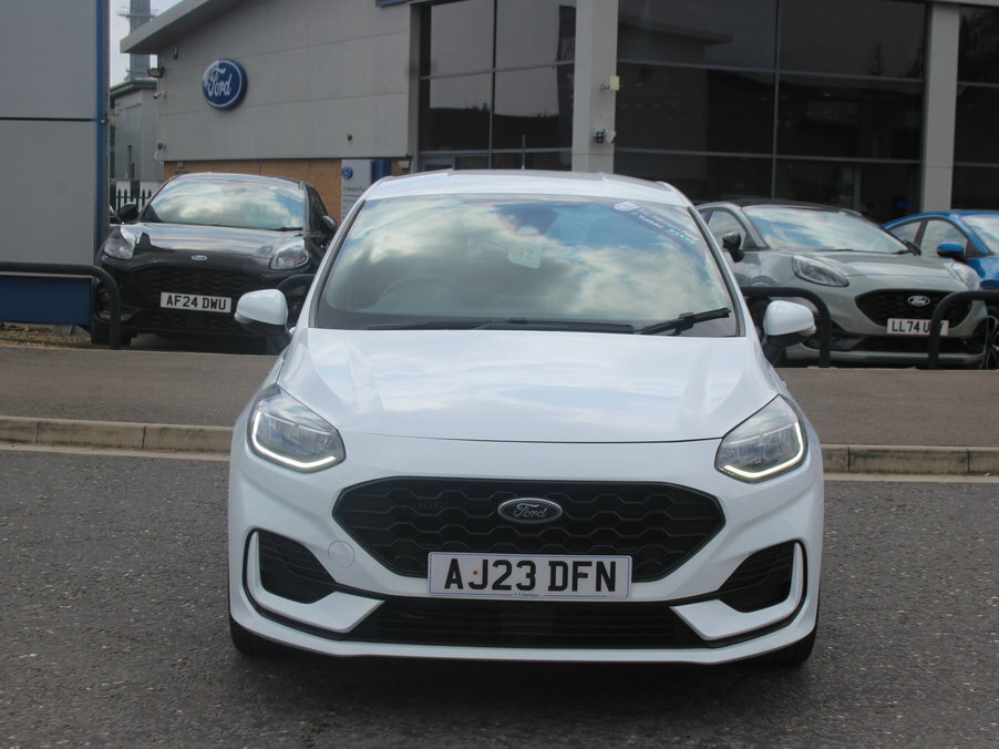 Ford Fiesta 1.0 Ecoboost Hybrid Mhev 125 St-line White #2