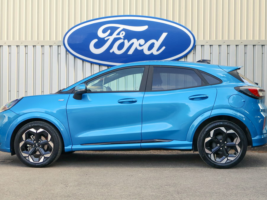 Ford Puma 1.0 Ecoboost Hybrid Mhev 155 St-line X Dct WN25JFU Blue #3