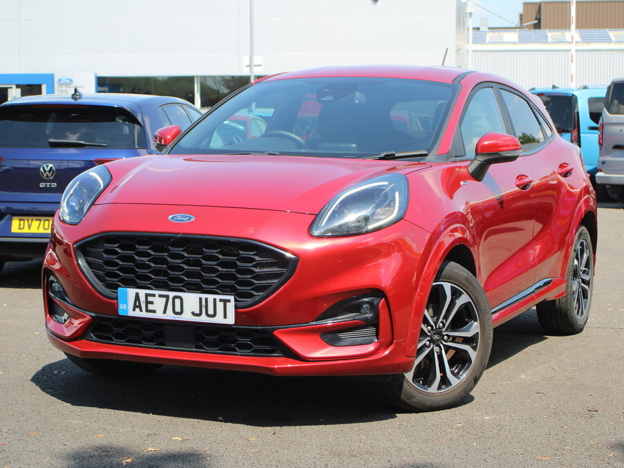 Ford Puma 1.0 Ecoboost Hybrid Mhev St-line Red #2