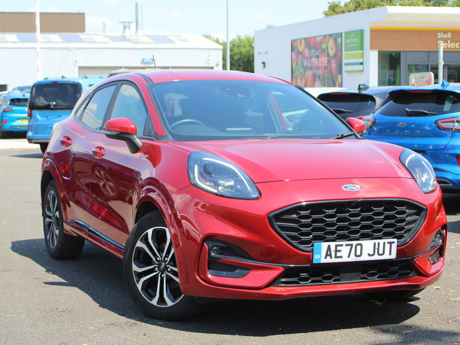 Ford Puma 1.0 Ecoboost Hybrid Mhev St-line Red