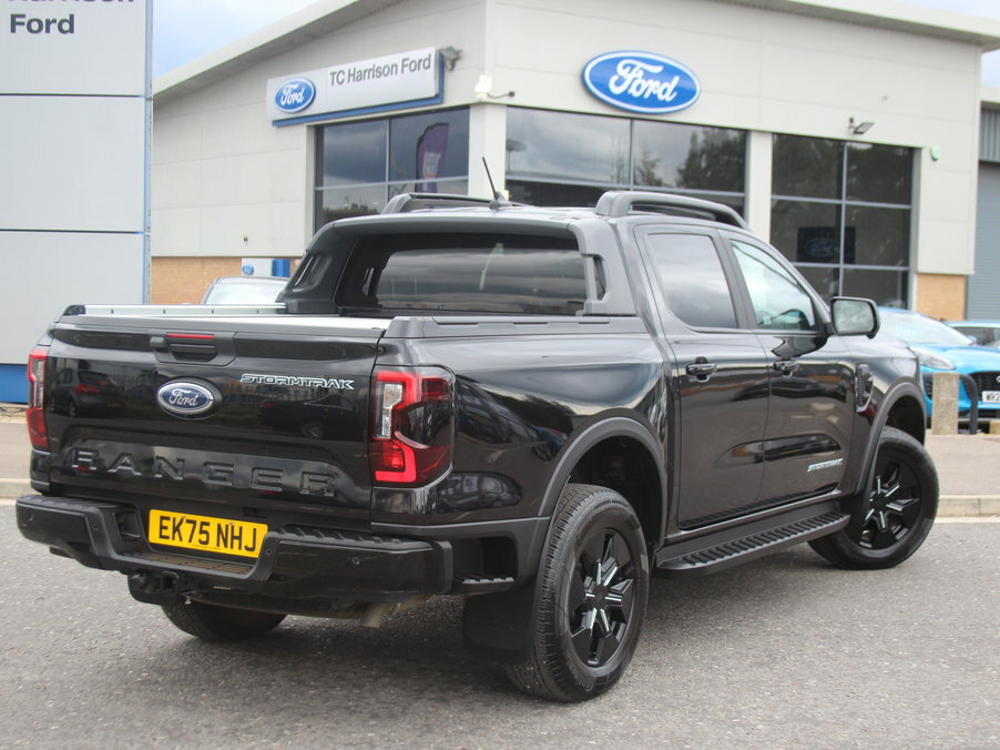 Ford Ranger Pick Up D Cab Stormtrak 2.3 Ecoboost Phev 281 Black #3