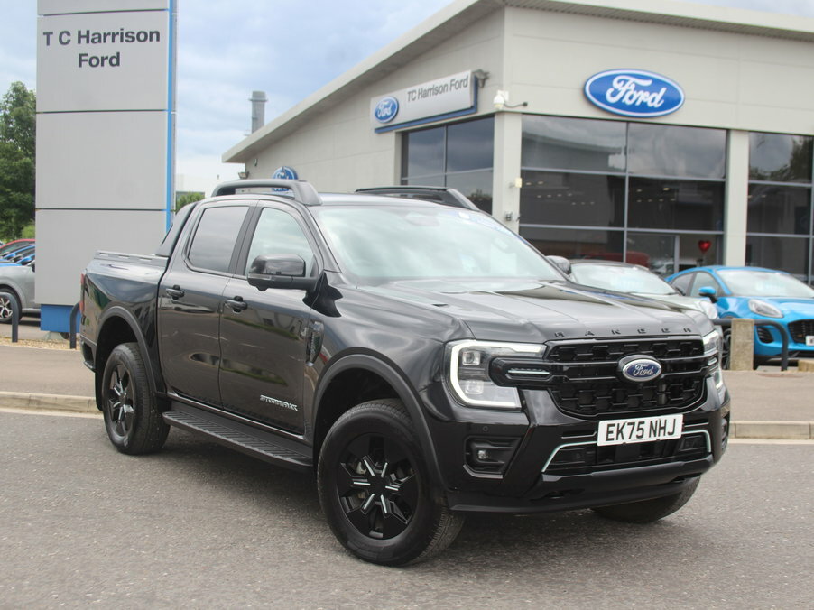 Ford Ranger Pick Up D Cab Stormtrak 2.3 Ecoboost Phev 281 Black