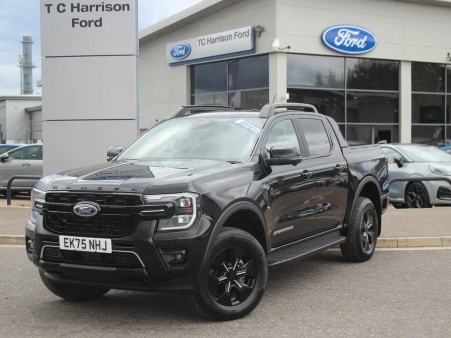 Ford Ranger Pick Up D Cab Stormtrak 2.3 Ecoboost Phev 281 Black #2