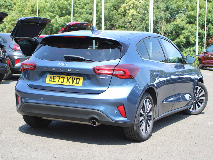Ford Focus 1.0 Ecoboost Hybrid Mhev 155 Titanium X Blue #6