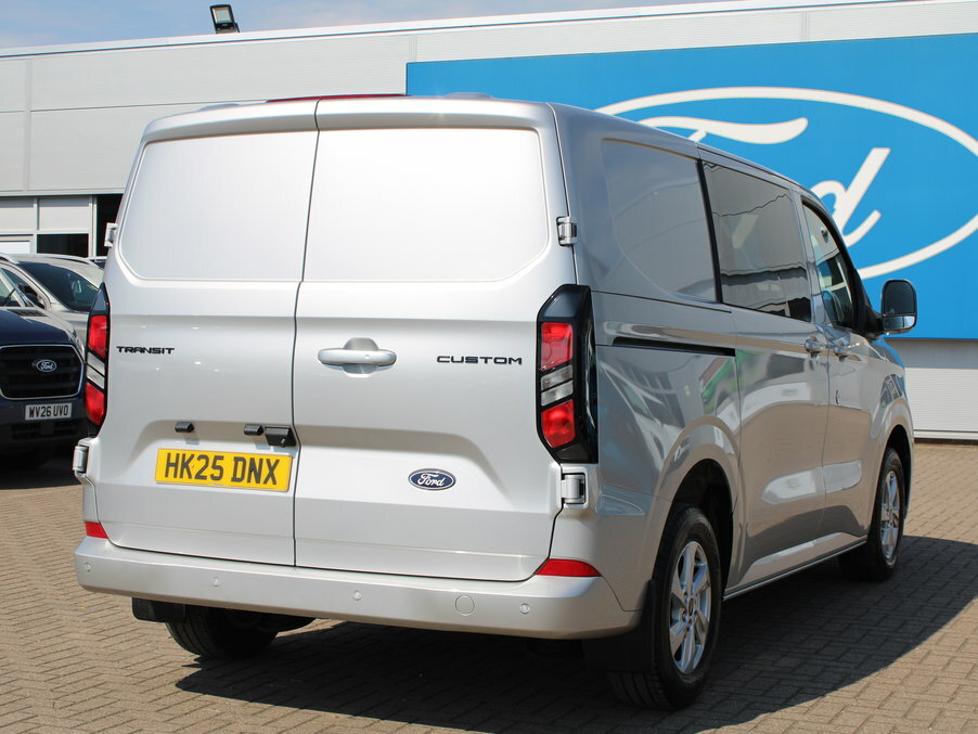 Ford Transit Custom 2.0 Ecoblue 136Ps H1 Double Cab Van Limited HK25DNX Silver #3