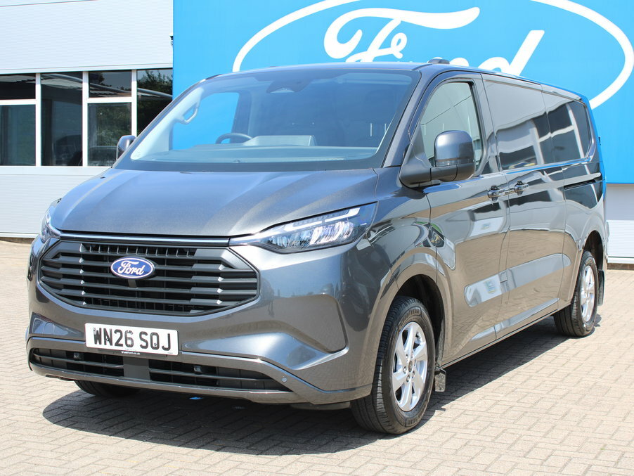 Ford Transit Custom 2.5 Phev 232Ps H1 Van Limited WN26SOJ Grey #2