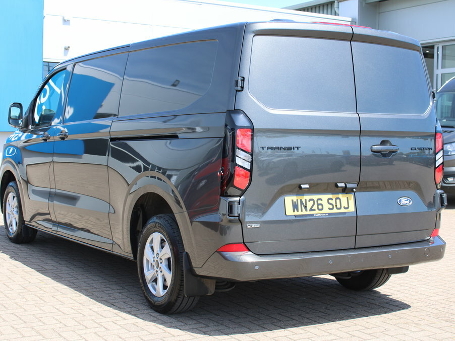 Ford Transit Custom 2.5 Phev 232Ps H1 Van Limited WN26SOJ Grey #3