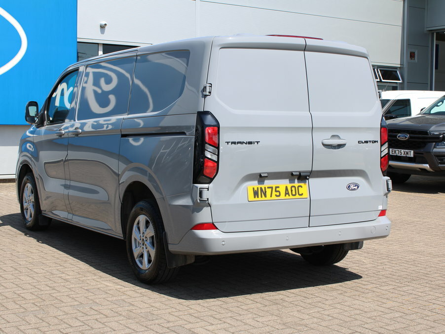 Ford Transit Custom 2.0 Ecoblue 136Ps H1 Van Limited WN75AOC Grey #4