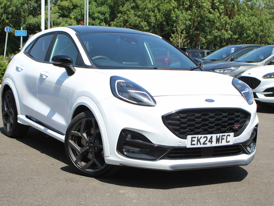 Ford Puma 1.0 Ecoboost Hybrid Mhev St Dct White