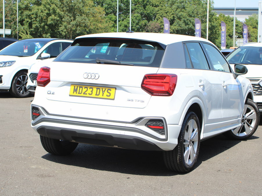 Audi Q2 35 Tfsi S Line White #6