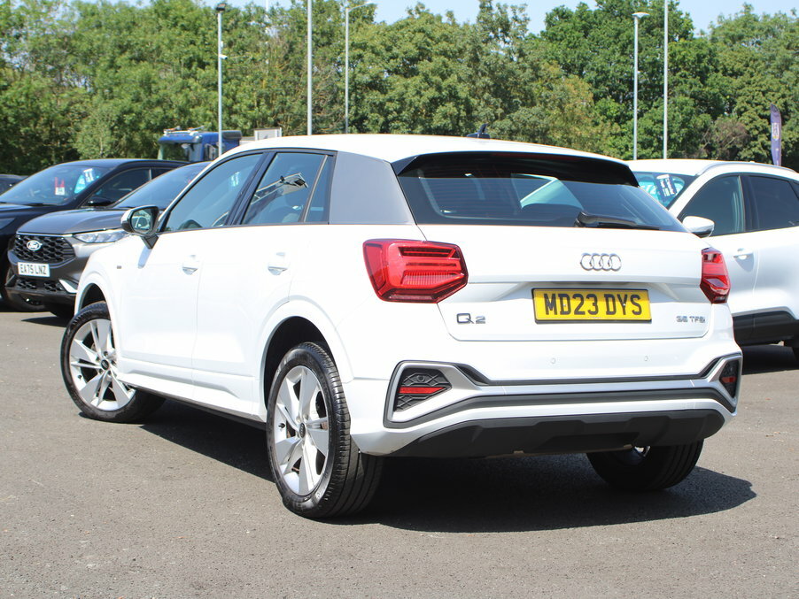 Audi Q2 35 Tfsi S Line White #5