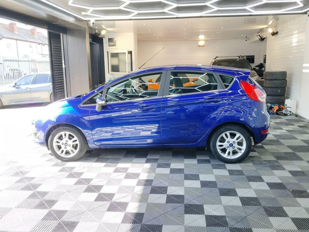 Ford Fiesta Hatchback 1.0T Ecoboost Zetec Powershift Euro 6 YR16BZS Blue #5