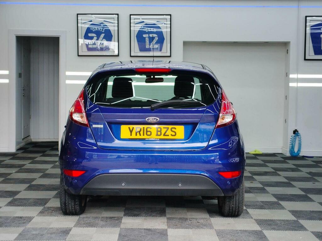 Ford Fiesta Hatchback 1.0T Ecoboost Zetec Powershift Euro 6 YR16BZS Blue #6