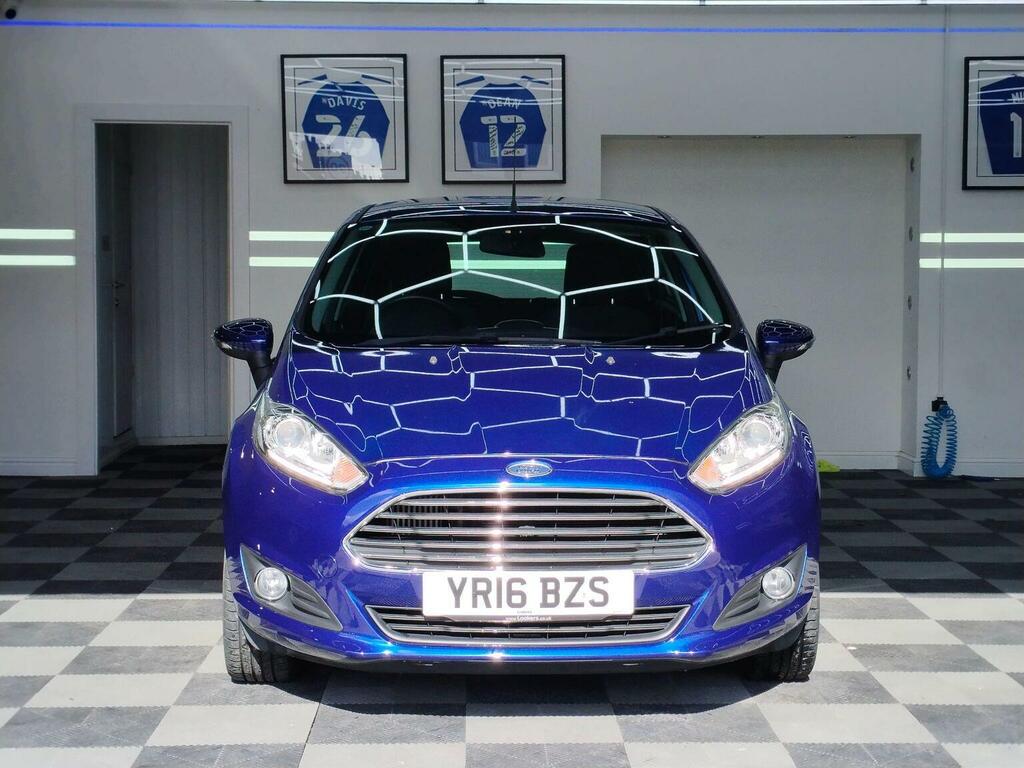 Ford Fiesta Hatchback 1.0T Ecoboost Zetec Powershift Euro 6 YR16BZS Blue #2