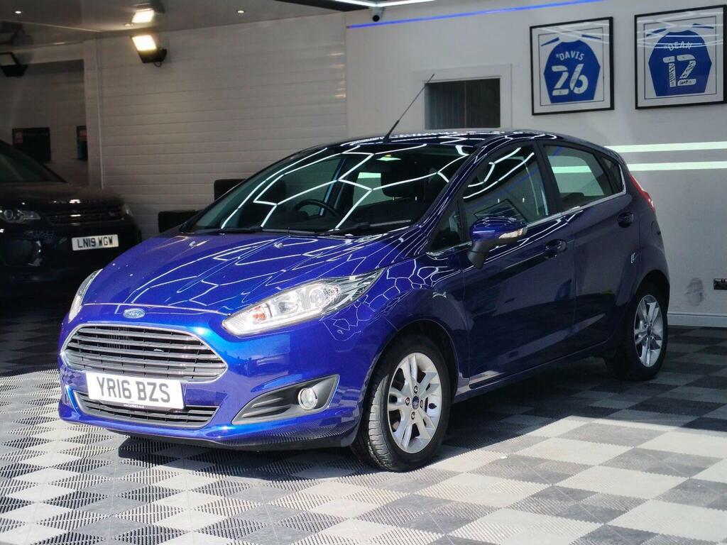 Ford Fiesta Hatchback 1.0T Ecoboost Zetec Powershift Euro 6 YR16BZS Blue #3