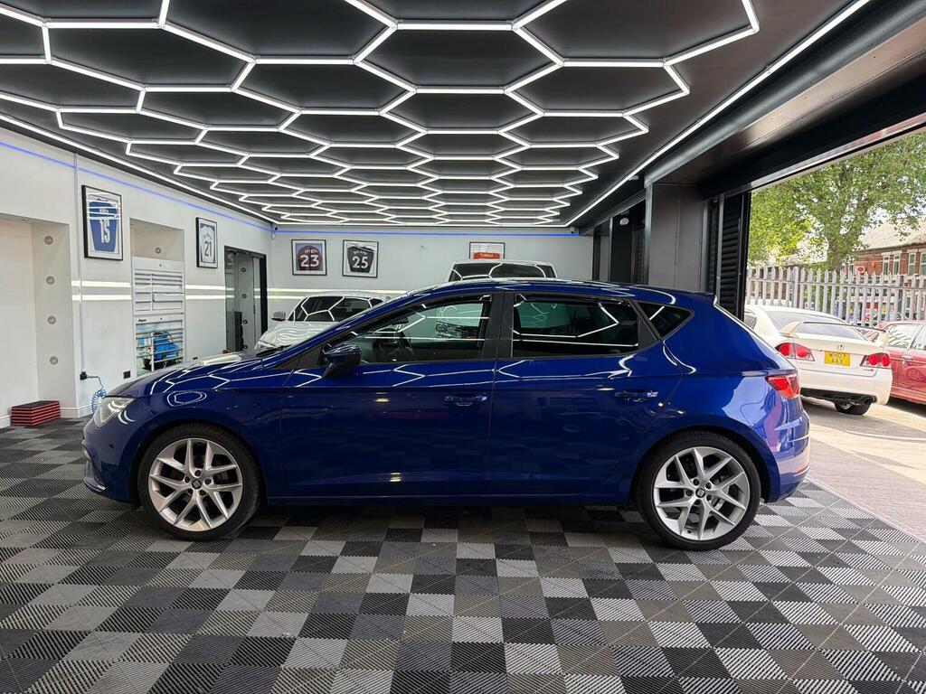 Seat Leon Hatchback 1.4 Tsi Fr Technology Euro 6 Ss LV67UKX Blue #6