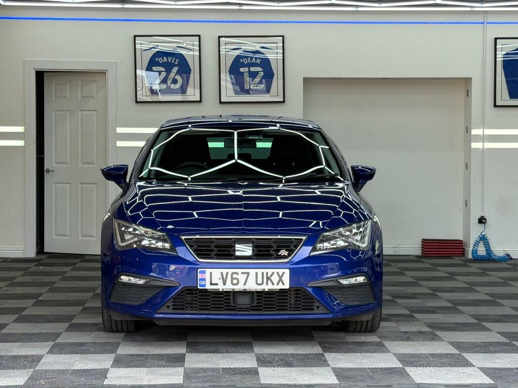 Seat Leon Hatchback 1.4 Tsi Fr Technology Euro 6 Ss LV67UKX Blue #2