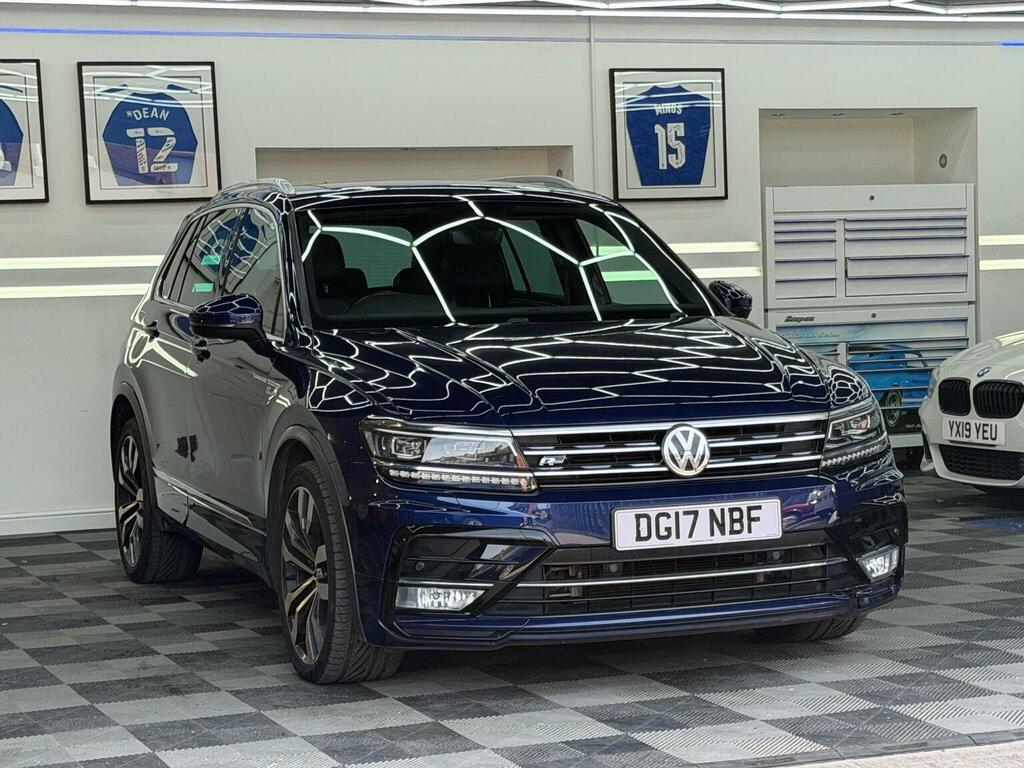 Volkswagen Tiguan Suv 2.0 Tdi Bluemotion Tech R-line Dsg 4Motion Eur Blue