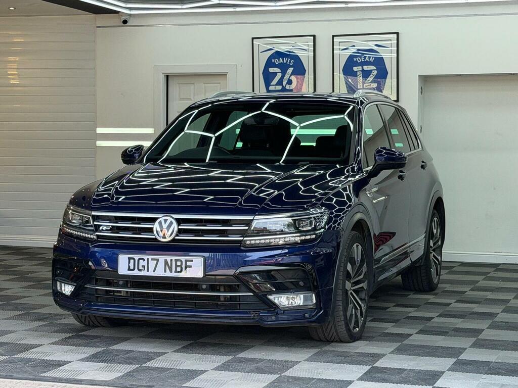 Volkswagen Tiguan Suv 2.0 Tdi Bluemotion Tech R-line Dsg 4Motion Eur DG17NBF Blue #3