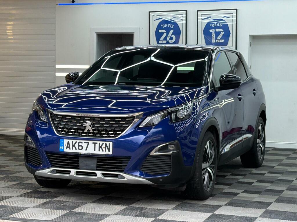 Peugeot 3008 Suv 1.6 Thp Gt Line Eat Euro 6 Ss 201767 AK67TKN Blue #3