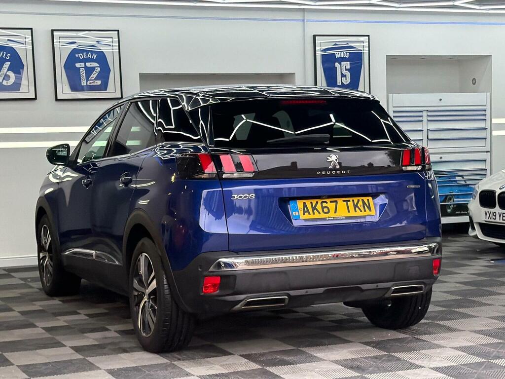 Peugeot 3008 Suv 1.6 Thp Gt Line Eat Euro 6 Ss 201767 AK67TKN Blue #4