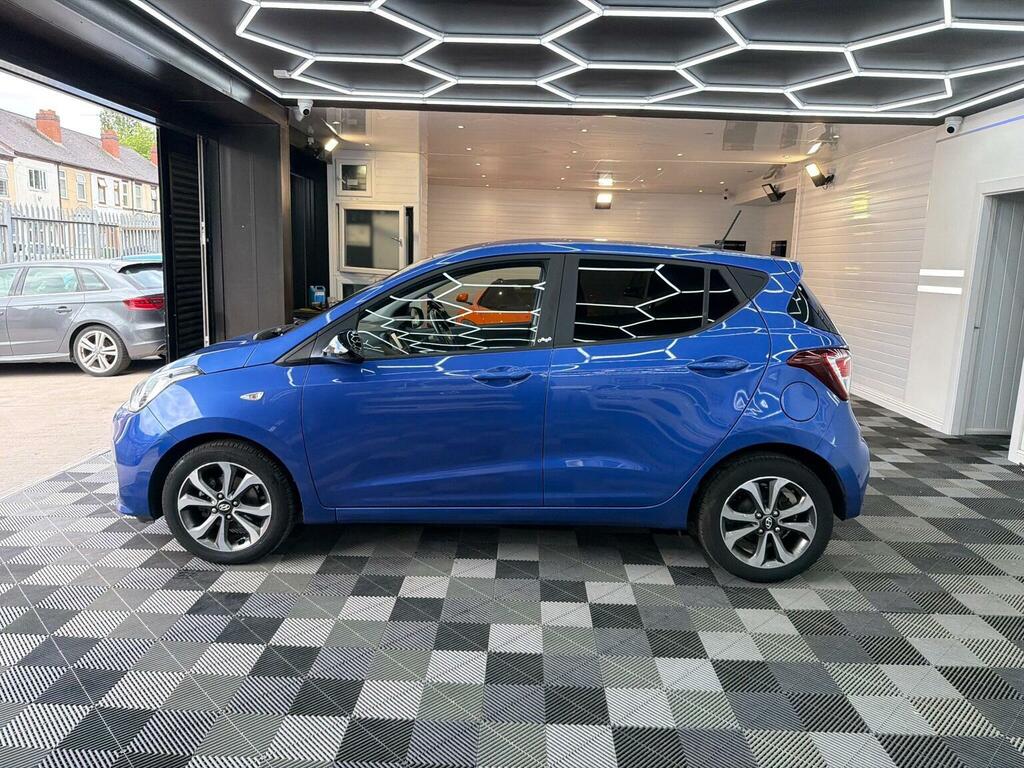 Hyundai I10 Hatchback 1.0 Play Euro 6 202069 DY69SXJ Blue #5