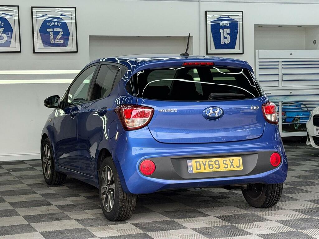 Hyundai I10 Hatchback 1.0 Play Euro 6 202069 DY69SXJ Blue #4