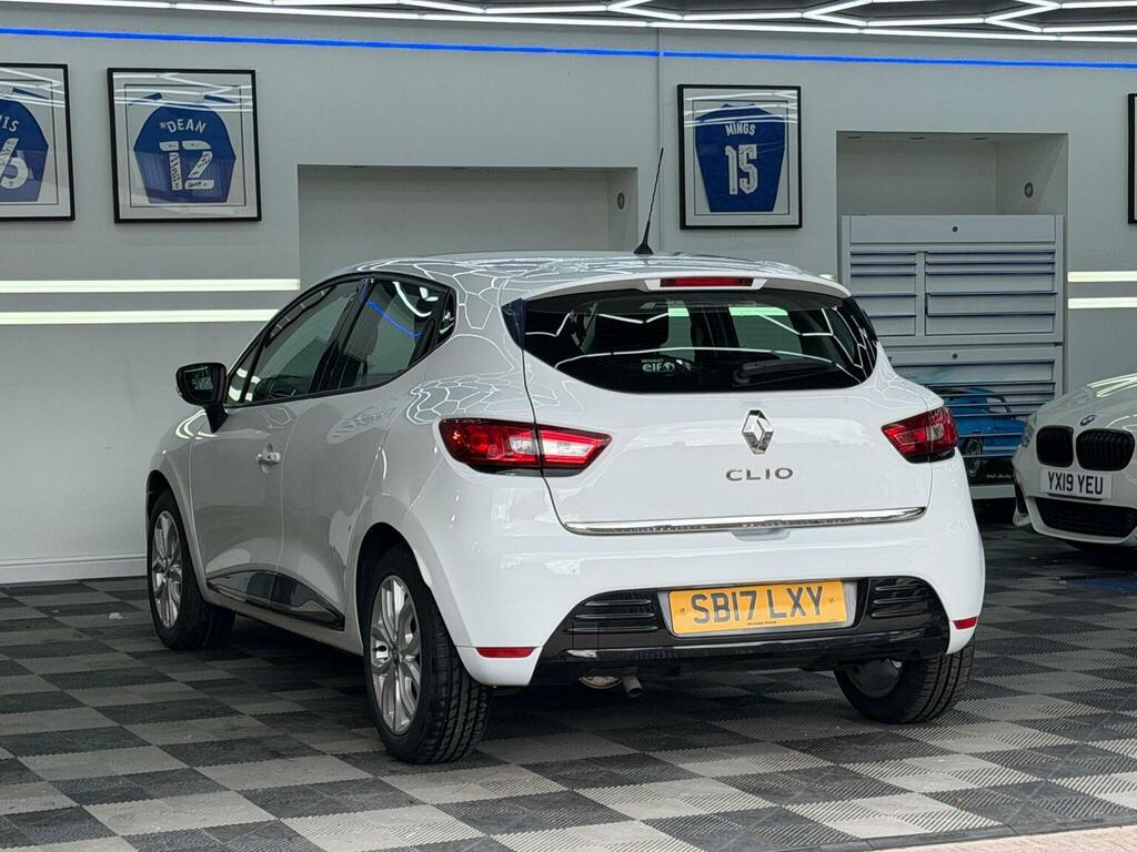 Renault Clio Hatchback 1.2 16V Dynamique Nav Euro 6 20171 SB17LXY White #4