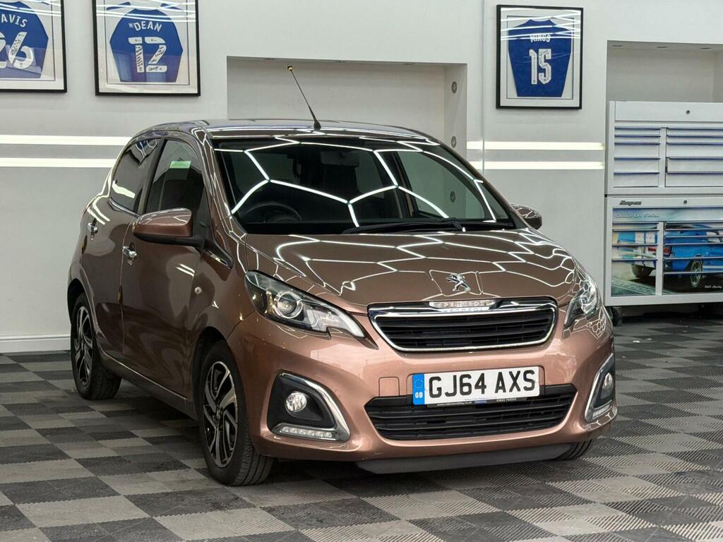 Peugeot 108 Hatchback 1.2 Vti Puretech Allure Euro 5 2014 Brown