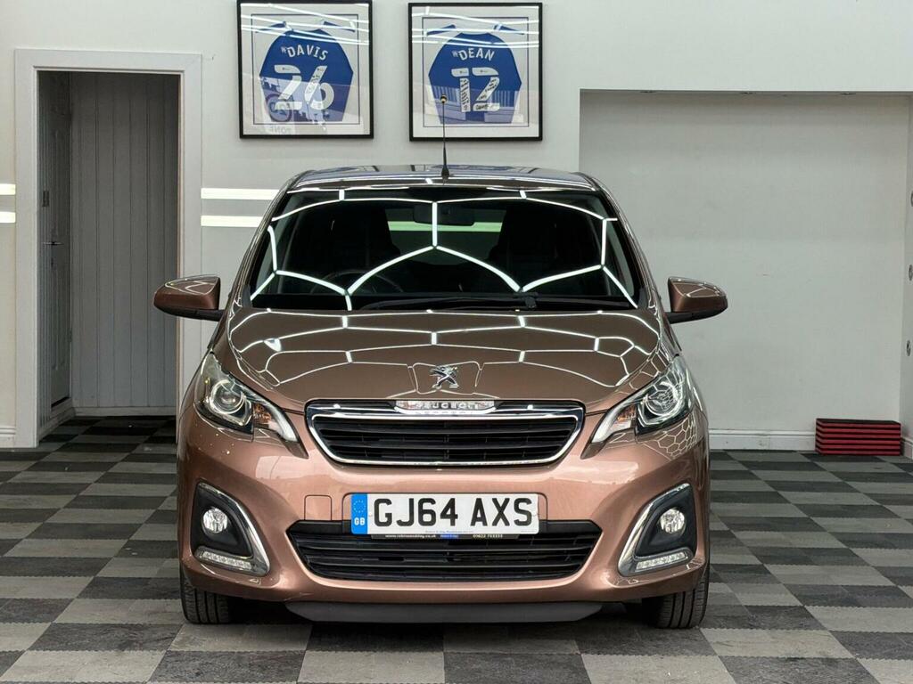 Peugeot 108 Hatchback 1.2 Vti Puretech Allure Euro 5 2014 Brown #2