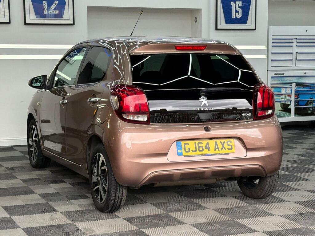 Peugeot 108 Hatchback 1.2 Vti Puretech Allure Euro 5 2014 Brown #4