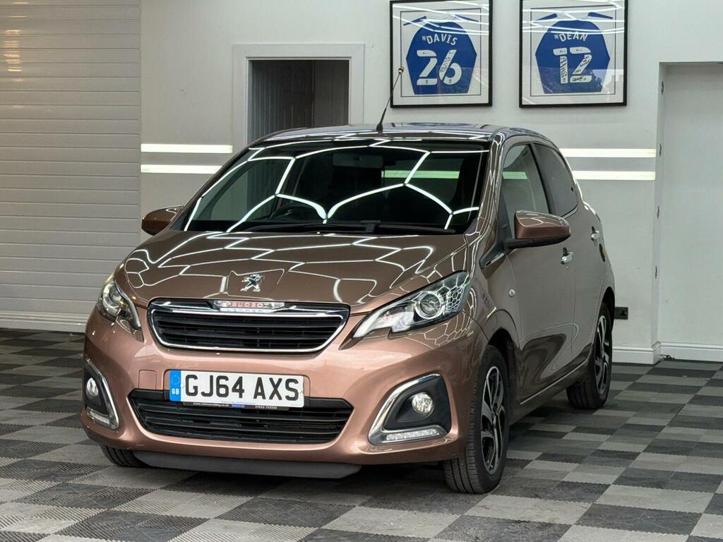 Peugeot 108 Hatchback 1.2 Vti Puretech Allure Euro 5 2014 Brown #3