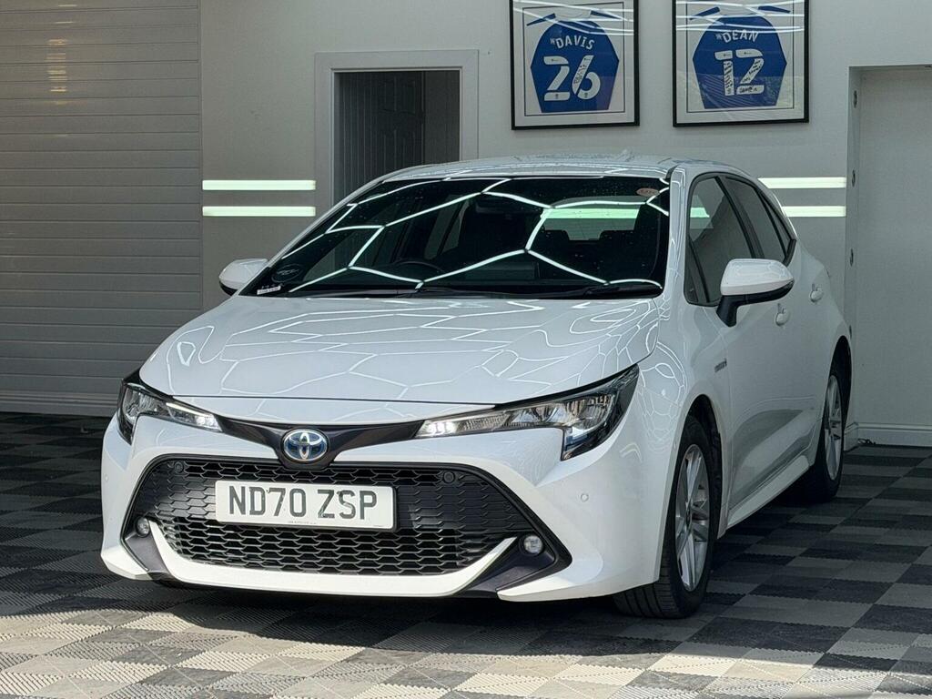 Toyota Corolla 1.8 Vvt-h Icon Tech Cvt Euro 6 Ss White #3