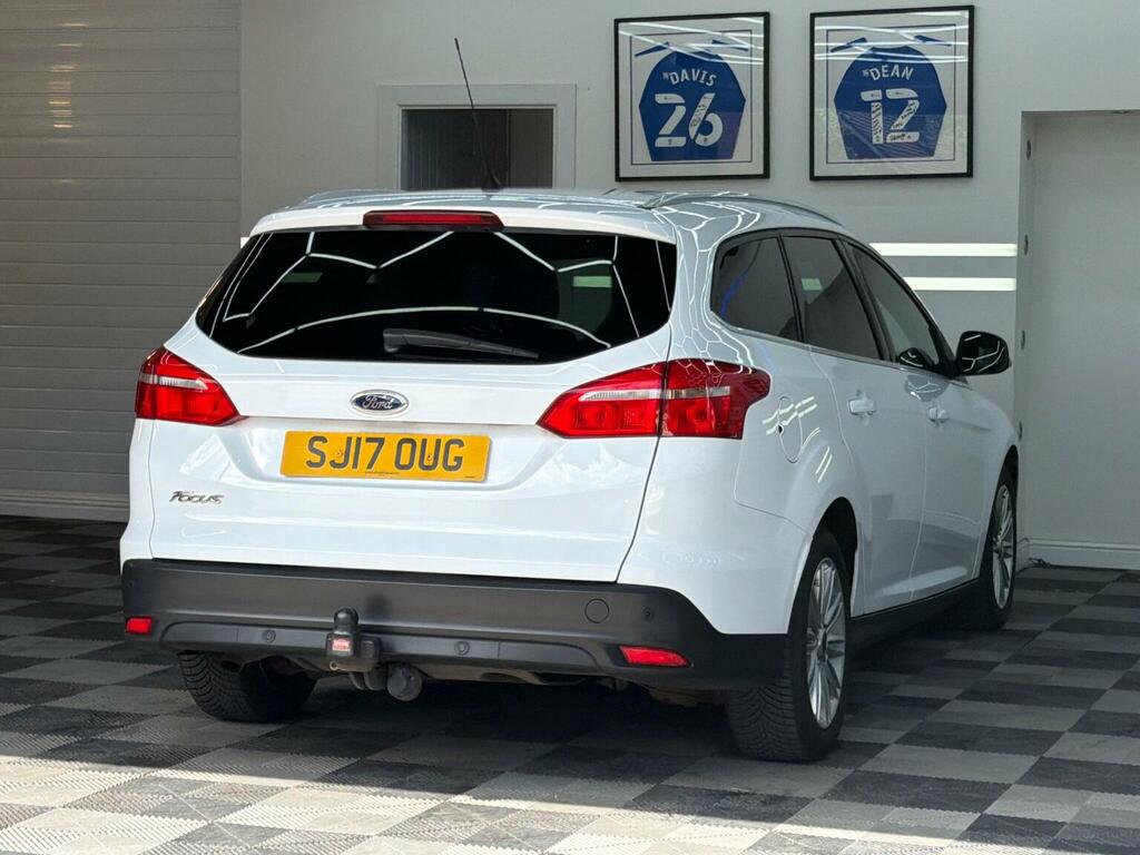 Ford Focus Estate 1.5 Tdci Zetec Edition Euro 6 Ss 20 SJ17OUG White #6