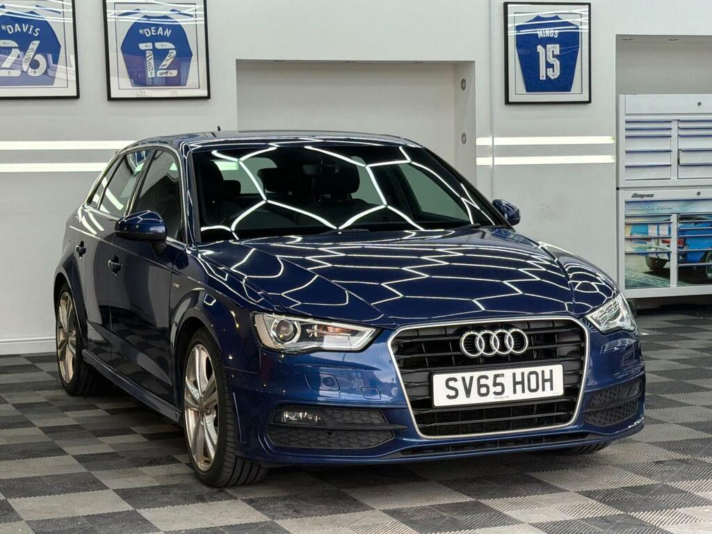 Audi A3 Hatchback 1.4 Tfsi Cod S Line Sportback S Tronic E Blue