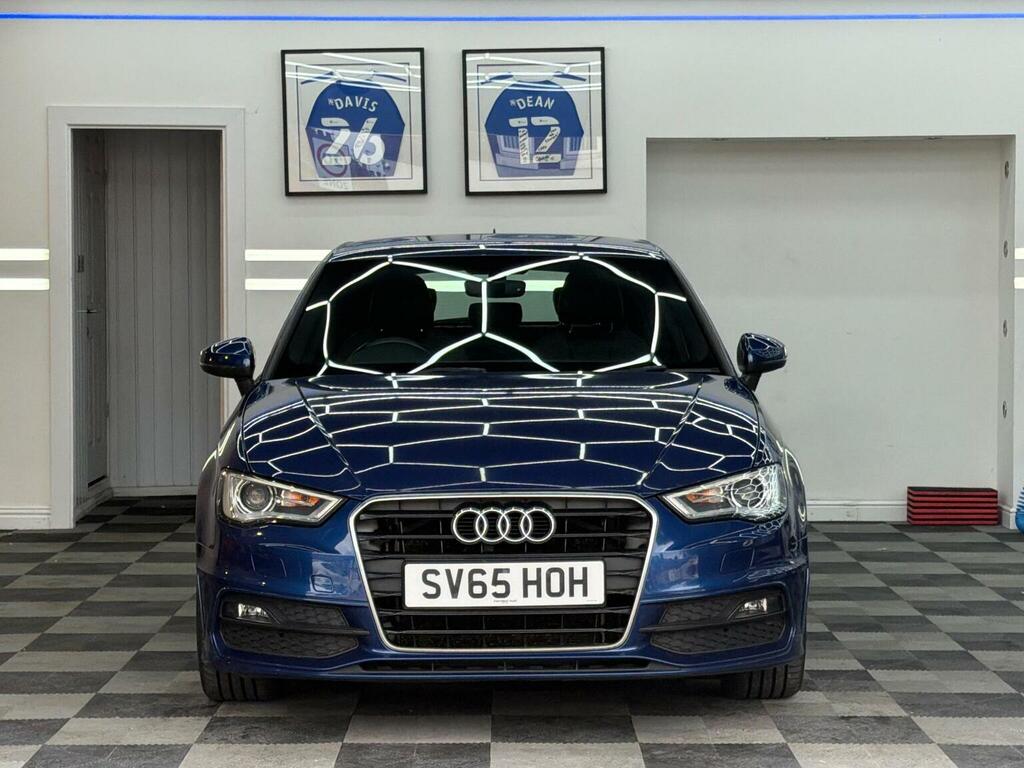 Audi A3 Hatchback 1.4 Tfsi Cod S Line Sportback S Tronic E SV65HOH Blue #2