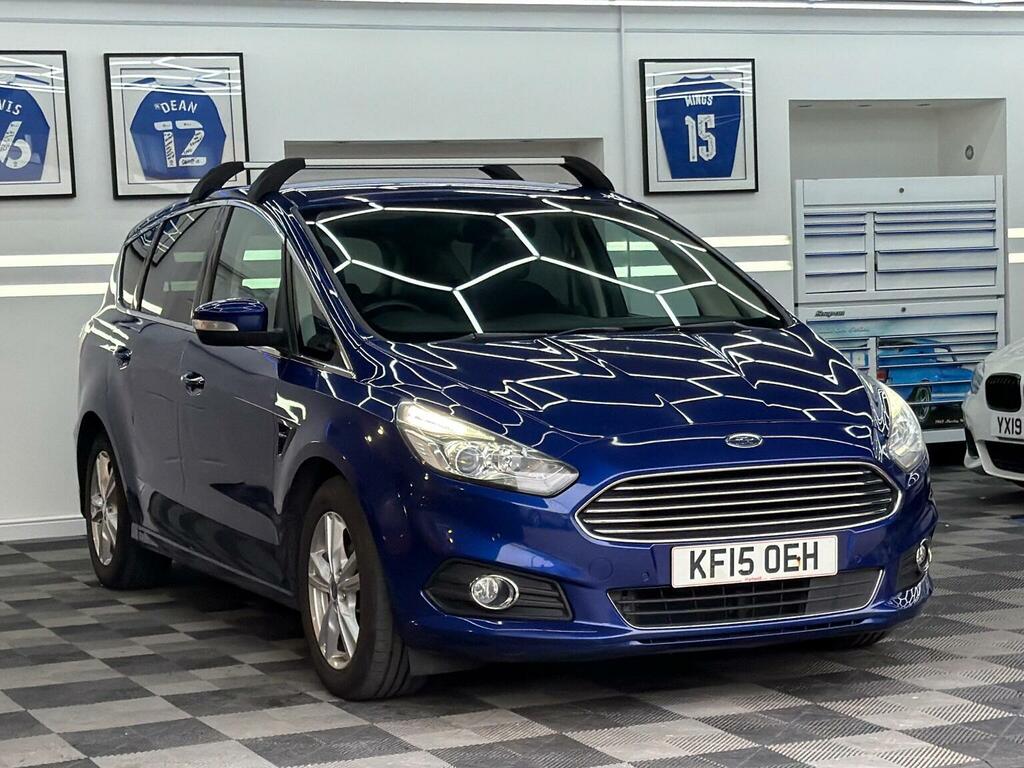 Ford S-Max Mpv 2.0 Tdci Titanium Euro 6 Ss 201515 Blue