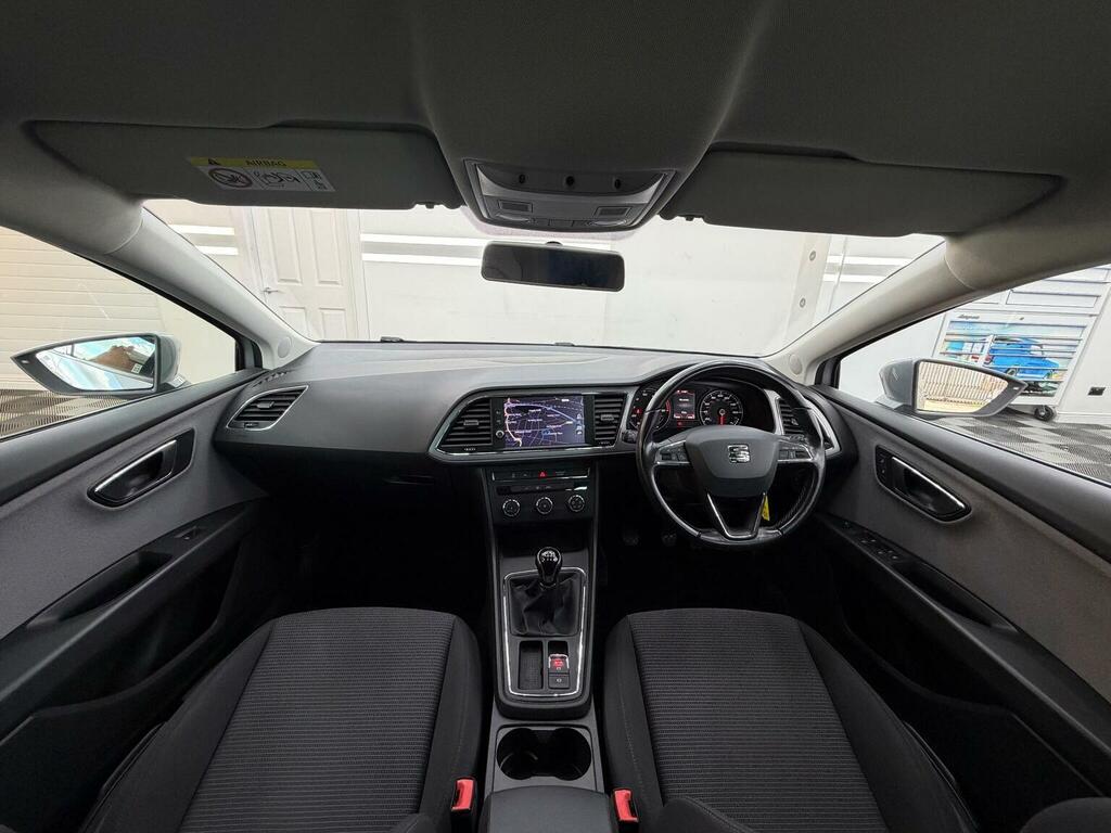 Seat Leon 1.5 Tsi Evo Fr Black Edition Ez 2019 Blue #11