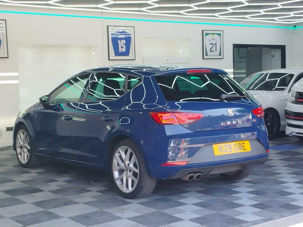 Seat Leon Hatchback 1.4 Tsi Fr Technology Euro 6 Ss K29OBE Blue #4