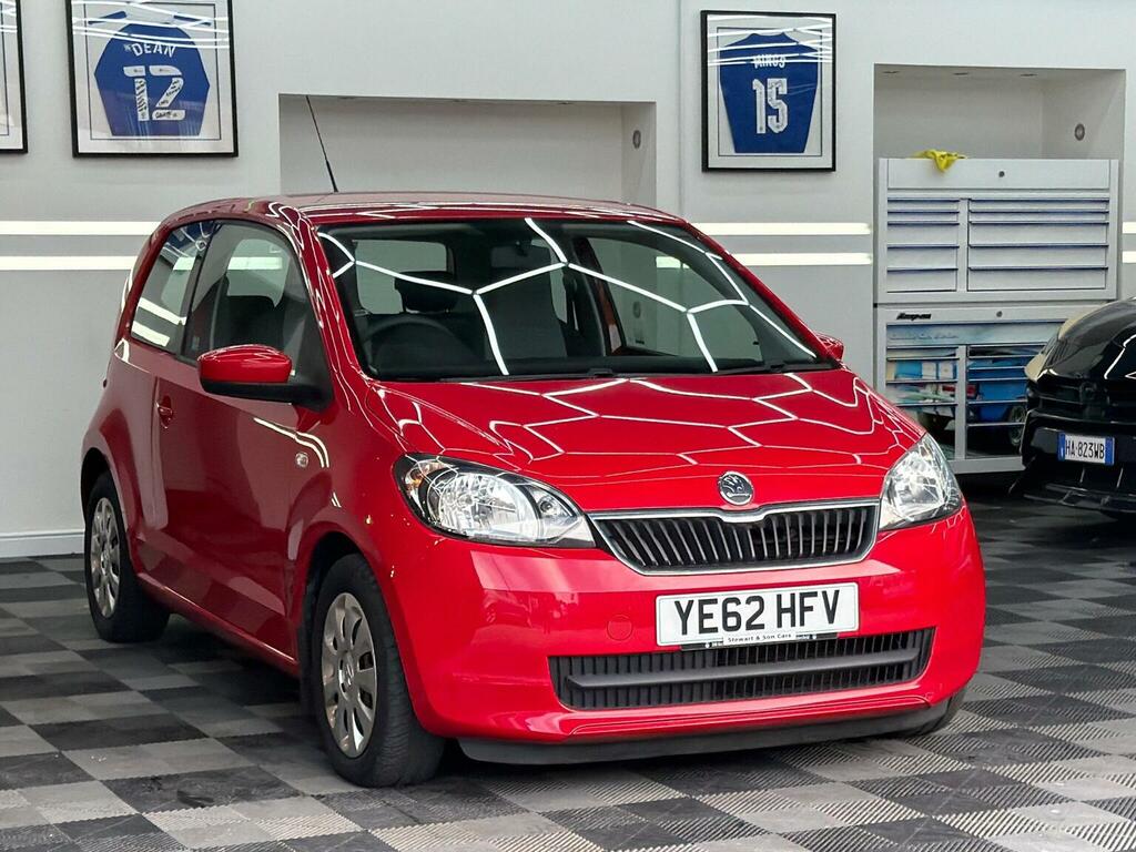 Skoda Citigo 1.0 Mpi Greentech Se Euro 5 Ss Red