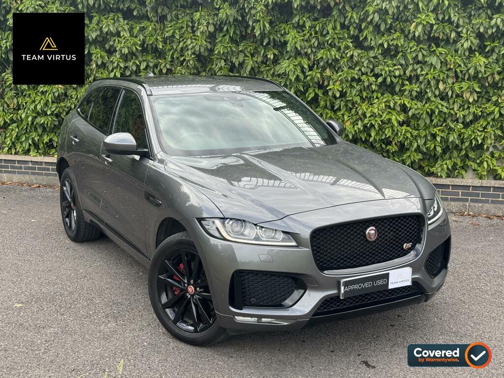 Jaguar F-Pace 3.0 V6 S Suv Awd Euro 6 S S 380 Grey