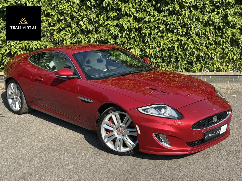 Jaguar XKR 5.0 V8 Coupe Euro 5 510 Ps Red #4