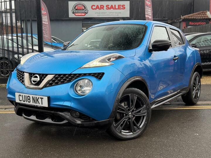 Nissan Juke 1.2 Dig-t Tekna Euro 6 Ss CU18NKT Blue #4