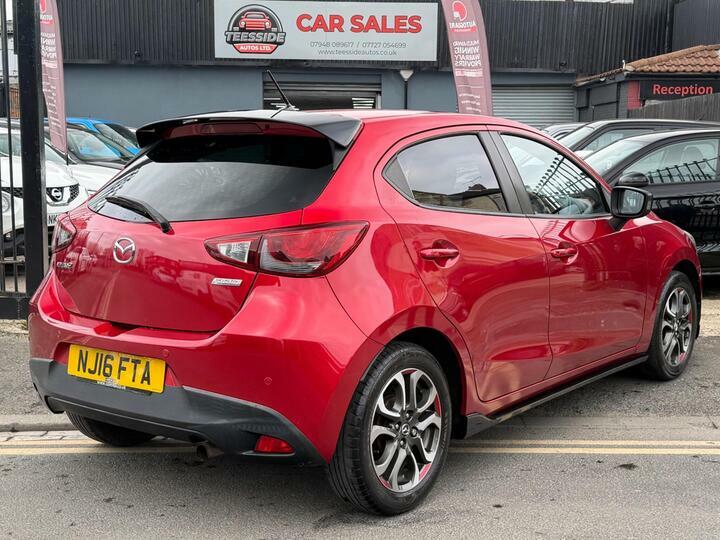 Mazda 2 1.5 Skyactiv-g Sport Black Euro 6 Ss NJ16FTA Red #5