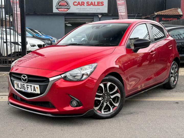 Mazda 2 1.5 Skyactiv-g Sport Black Euro 6 Ss NJ16FTA Red #4