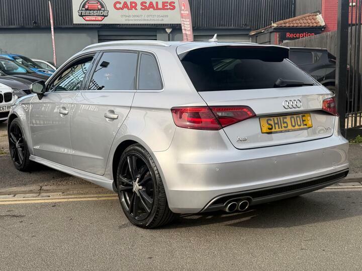 Audi A3 2.0 Tdi S Line Sportback Euro 6 Ss Silver