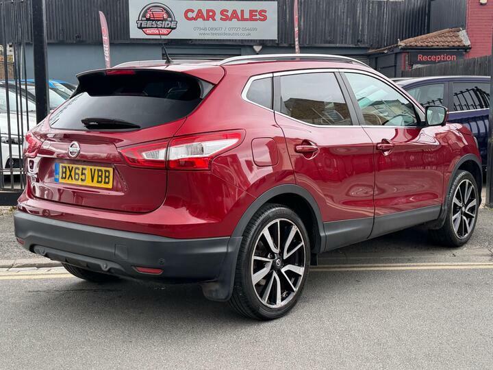 Nissan Qashqai 1.2 Dig-t Tekna 2Wd Euro 6 Ss BX65VBB Red #5