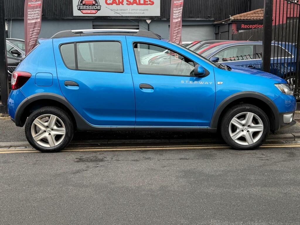 Dacia Sandero Stepway 0.9 Tce Laureate Euro 6 Ss 201666 NJ66OTR Blue #3