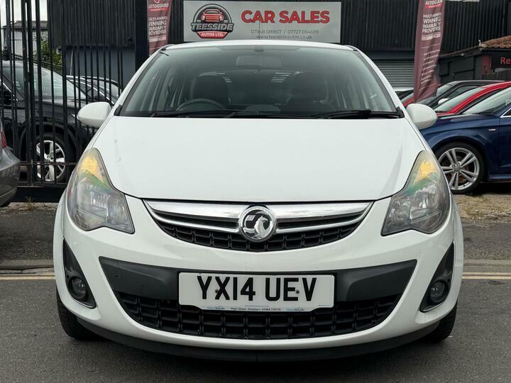 Vauxhall Corsa 1.4 16V Excite Euro 5 Ac YX14UEV White #6
