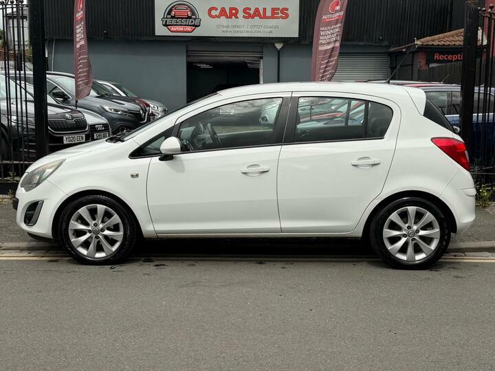 Vauxhall Corsa 1.4 16V Excite Euro 5 Ac YX14UEV White #3